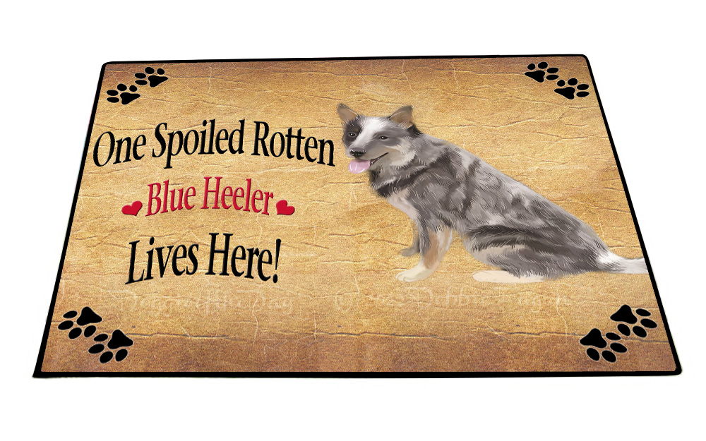 Blue Heeler Dog Floor Mat Personalized Anti-Slip Pet Door Mat Indoor Outdoor NWT - Picture 32 of 46