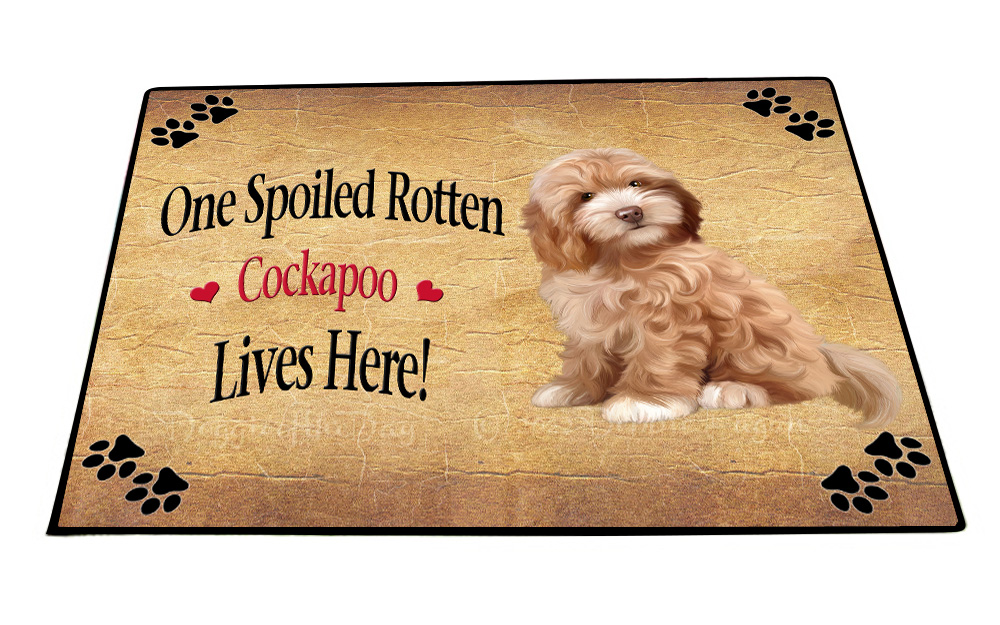 Cockapoo Dog Floor Mat Personalized Pet Door Mat Valentine Day NWT - Picture 45 of 46