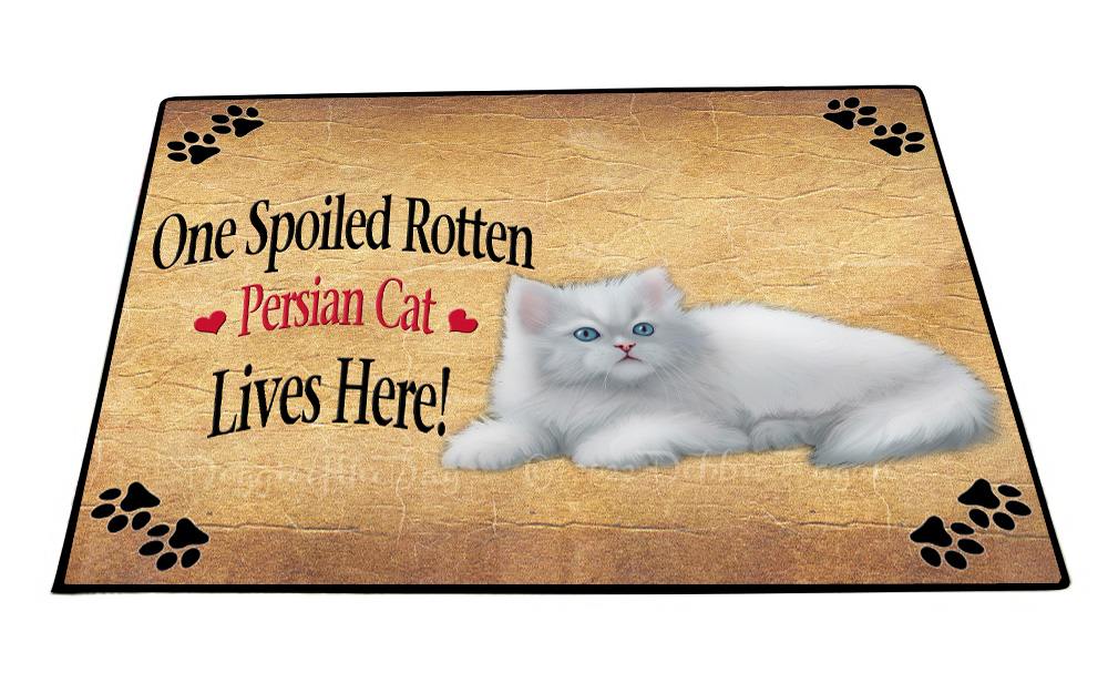 Tappetino pavimento gatto persiano tappetino personalizzato tappetino porta animale domestico San Valentino Nuovo con etichette - Foto 64 di 67