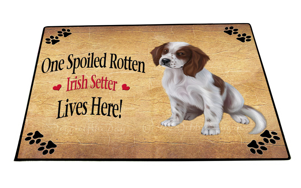 Irish Setter Dog Floor Mat Personalized Pet Door Mat Valentine Day NWT - Picture 48 of 49