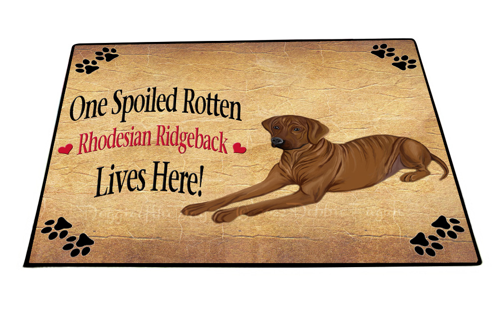 Rhodesian Ridgeback Dog Floor Mat Personalized Door Mat Valentine Day NWT - Picture 46 of 48