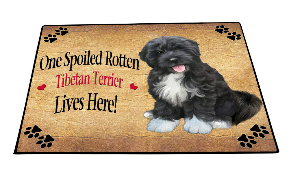 Tibetan Terrier Dog Floor Mat Personalized Anti-Slip Pet Door Mat Indoor NWT - Picture 32 of 52