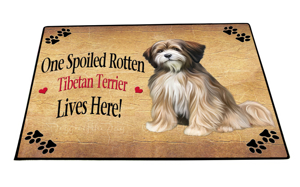 Tibetan Terrier Dog Floor Mat Personalized Anti-Slip Pet Door Mat Indoor NWT - Picture 33 of 52