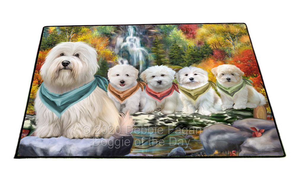 Coton De Tulear Dog Floor Mat Personalized Pet Door Mat Valentine Day NWT - Picture 34 of 40