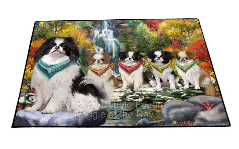 Japanese Chin Dog Floor Mat Personalized Anti-Slip Door Mat Indoor Outdoor NWT - Picture 22 of 38