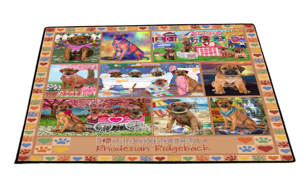 Rhodesian Ridgeback Dog Floor Mat Personalized Door Mat Valentine Day NWT - Picture 37 of 48