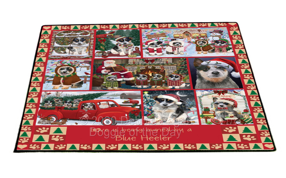 Blue Heeler Dog Floor Mat Personalized Anti-Slip Pet Door Mat Indoor Outdoor NWT - Picture 42 of 46
