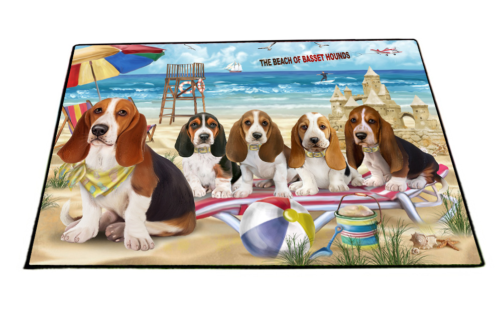 Basset Hound Dog Floor Mat Personalized Pet Door Mat Valentine Day NWT - Picture 39 of 44
