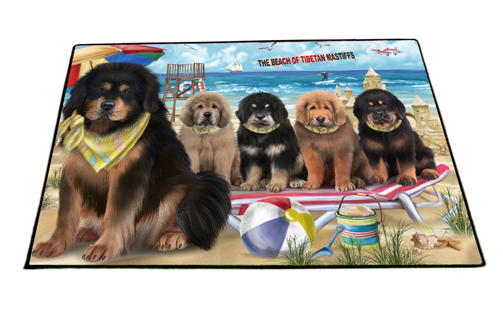 Tibetan Mastiff Dog Floor Mat Personalized Pet Door Mat Valentine Day NWT - Picture 31 of 37