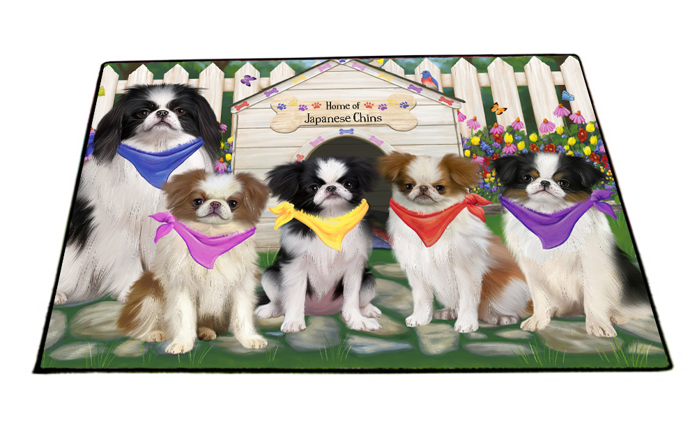 Japanese Chin Dog Floor Mat Personalized Anti-Slip Door Mat Indoor Outdoor NWT - Picture 24 of 38