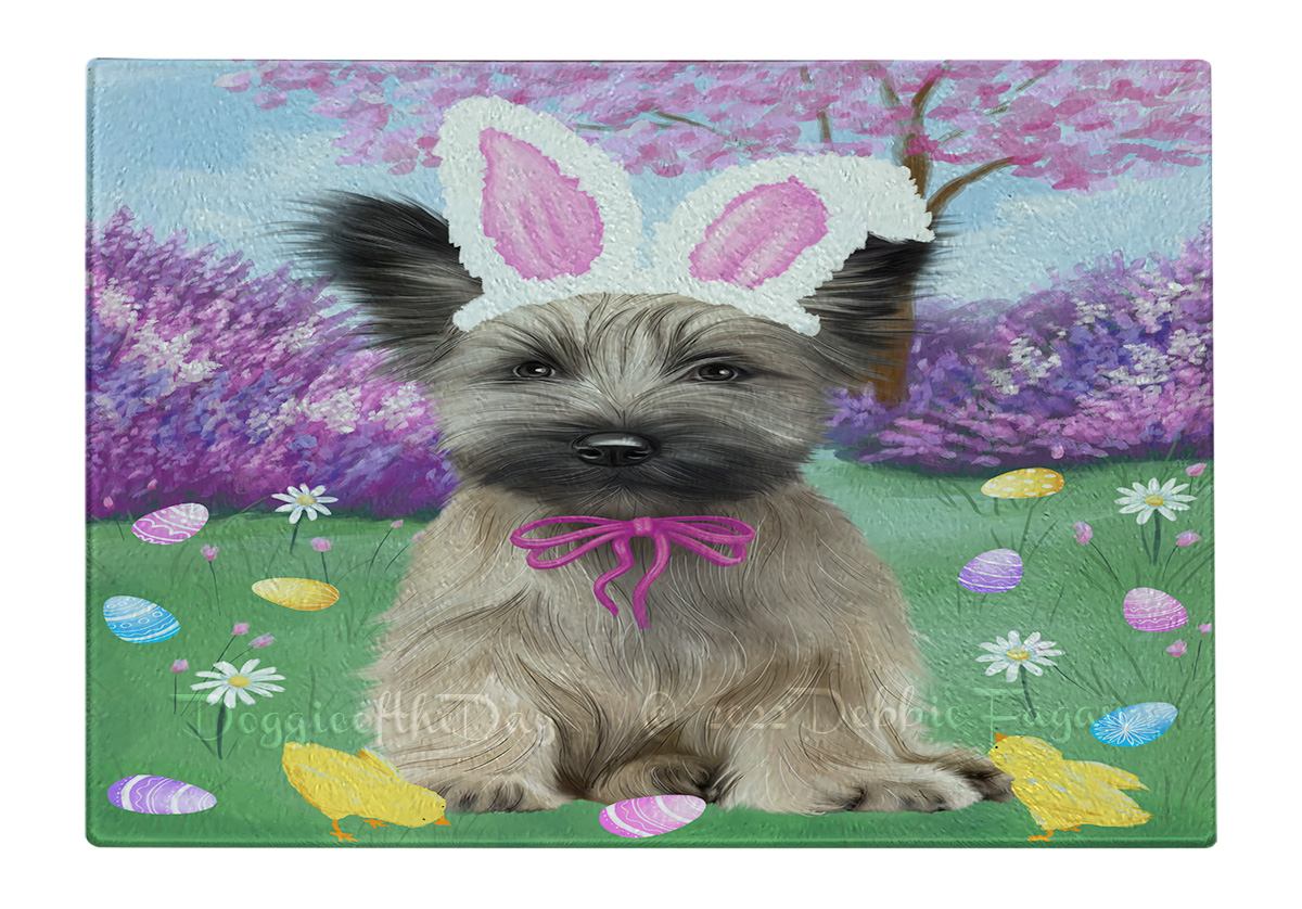 Skye Terrier Hund Schneidebrett Hartglas Personalisiert Küche Individuell Neu mit Etikett - Bild 52 von 72