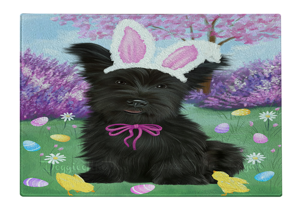 Skye Terrier Hund Schneidebrett Hartglas Personalisiert Küche Individuell Neu mit Etikett - Bild 53 von 72