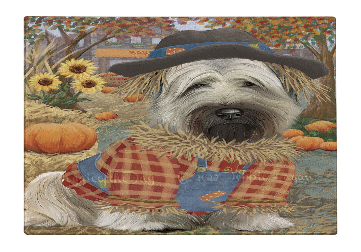 Skye Terrier Hund Schneidebrett Hartglas Personalisiert Küche Individuell Neu mit Etikett - Bild 25 von 72