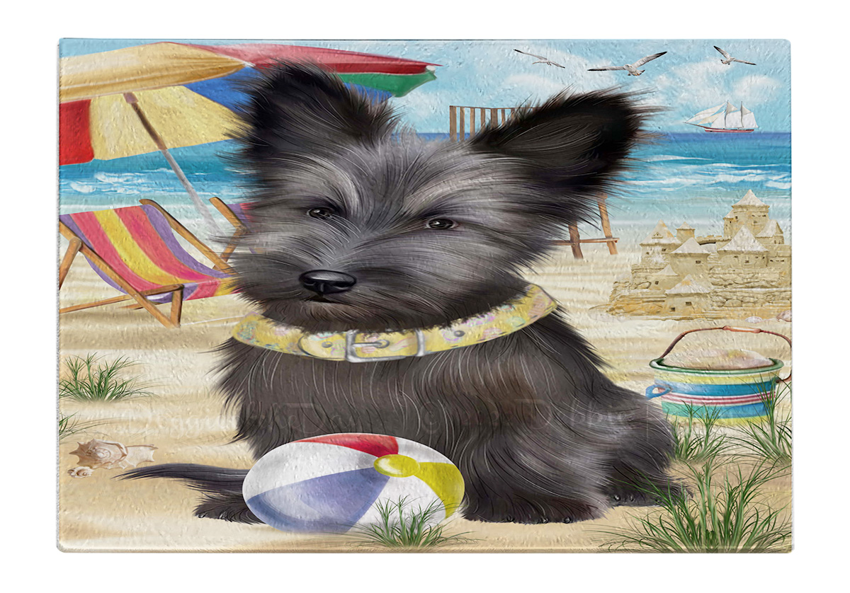 Skye Terrier Hund Schneidebrett Hartglas Personalisiert Küche Individuell Neu mit Etikett - Bild 41 von 72
