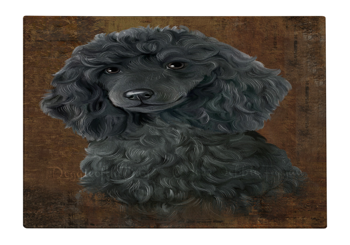Tabla de cortar caniche perro vidrio templado cocina personalizada nueva con etiquetas - Imagen 46 de 133