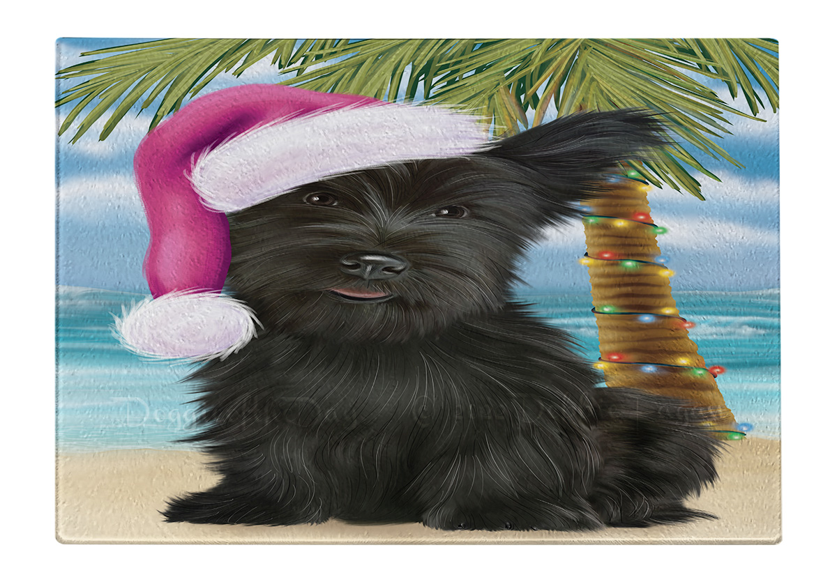Skye Terrier Hund Schneidebrett Hartglas Personalisiert Individuell Weihnachten Neu mit Etikett - Bild 43 von 53