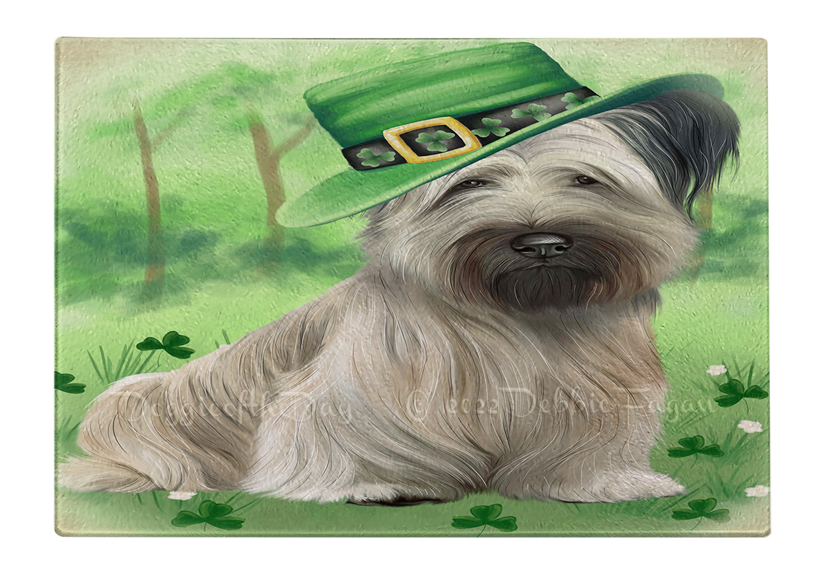 Skye Terrier Hund Schneidebrett Hartglas Personalisiert Küche Individuell Neu mit Etikett - Bild 62 von 72