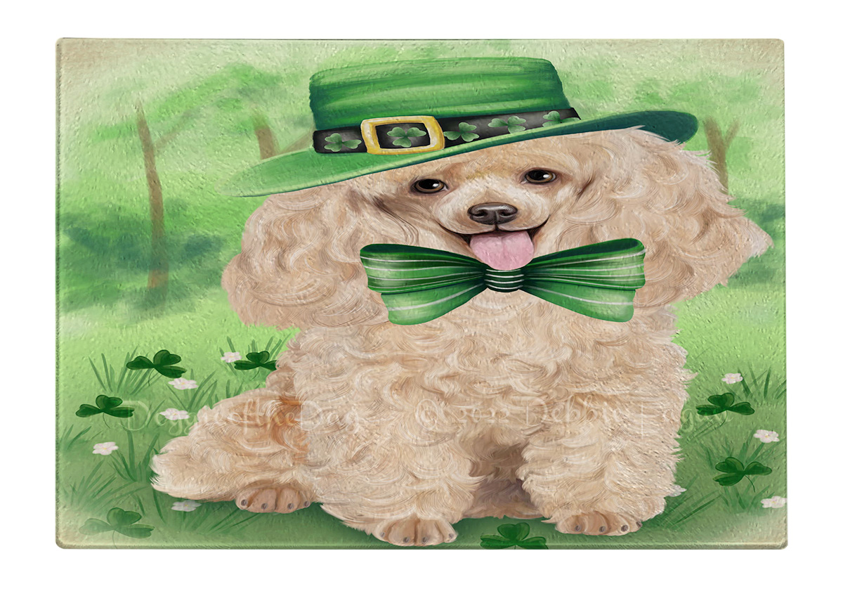 Tabla de cortar caniche perro vidrio templado cocina personalizada nueva con etiquetas - Imagen 107 de 133