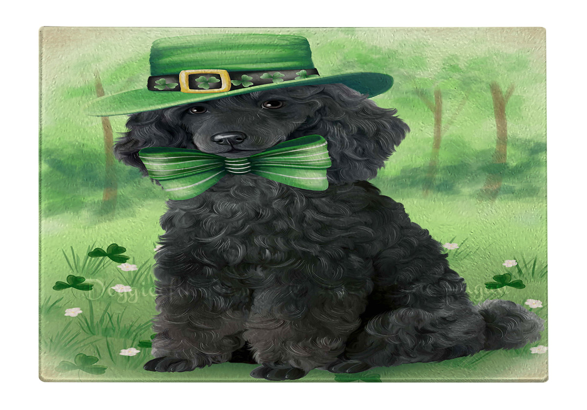 Tabla de cortar caniche perro vidrio templado cocina personalizada nueva con etiquetas - Imagen 108 de 133