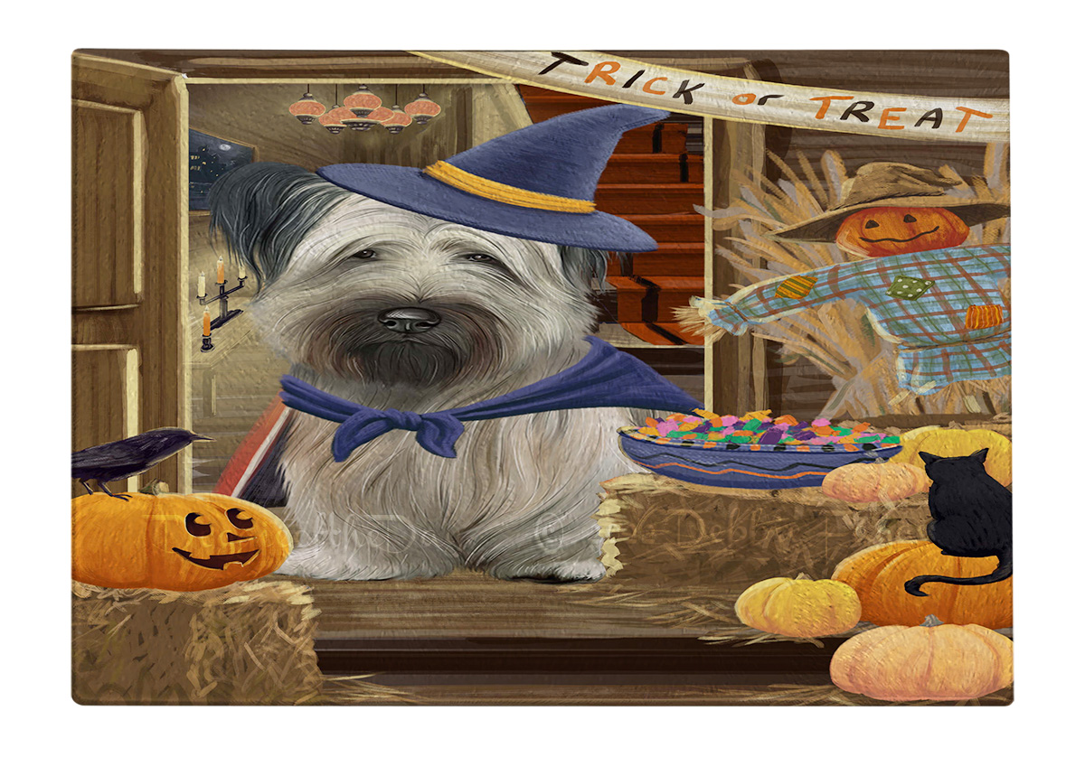 Skye Terrier Hund Schneidebrett Hartglas Personalisiert Küche Individuell Neu mit Etikett - Bild 66 von 72