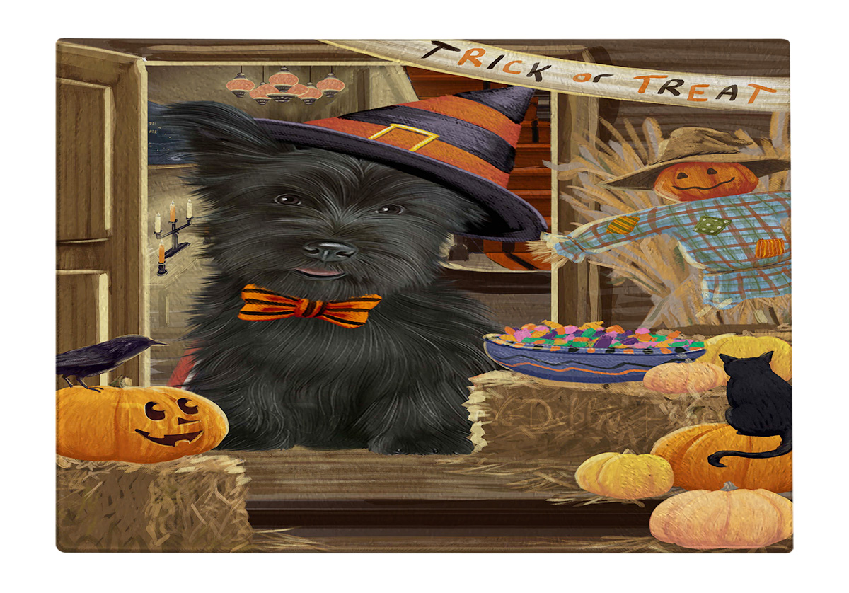 Skye Terrier Hund Schneidebrett Hartglas Personalisiert Küche Individuell Neu mit Etikett - Bild 68 von 72