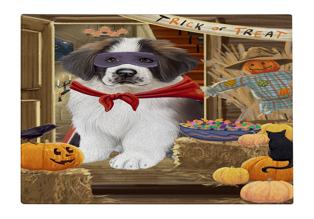 Saint Bernard Dog Cutting Board Tempered Glass Personalized Kitchen Custom NWT - Picture 76 of 81