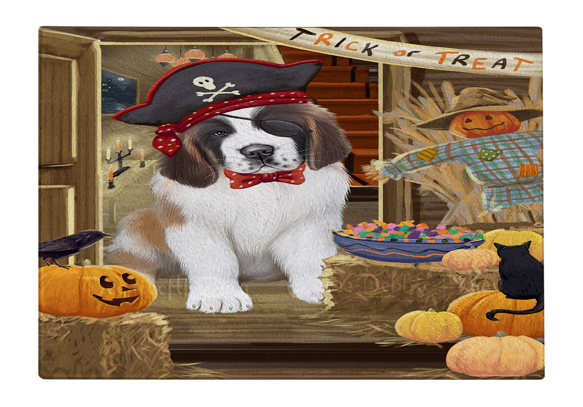 Saint Bernard Dog Cutting Board Tempered Glass Personalized Kitchen Custom NWT - Picture 78 of 81