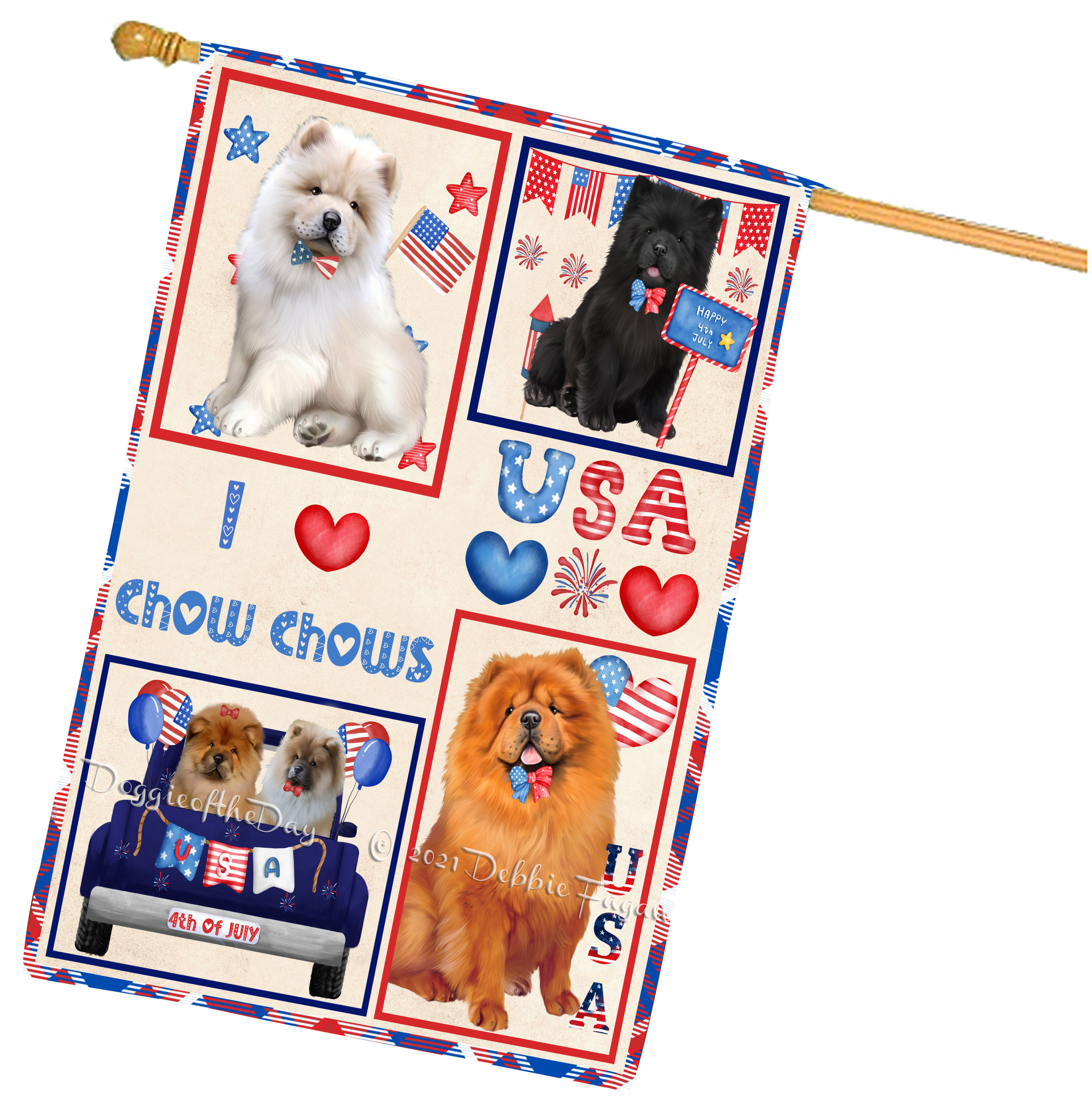Chow Chow Hundehaus Flagge Urlaub doppelseitig 28"x40" viele Designs Neu mit Etikett NEU - Bild 19 von 100