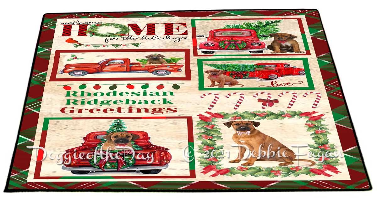 Rhodesian Ridgeback Dog Floor Mat Personalized Door Mat Valentine Day NWT - Picture 18 of 48