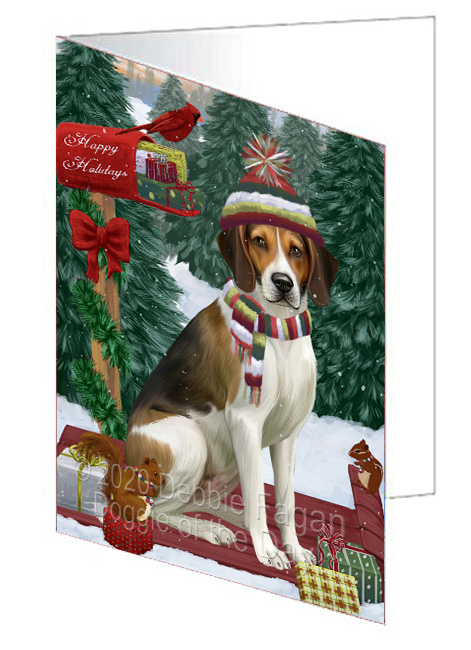 Christmas Woodland Sled Dog Cat Pet Photo Greeting Invitation Card Pack of 20 - Picture 17 of 159