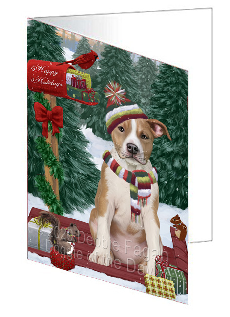 Christmas Woodland Sled Dog Cat Pet Photo Greeting Invitation Card Pack of 20 - Picture 24 of 159