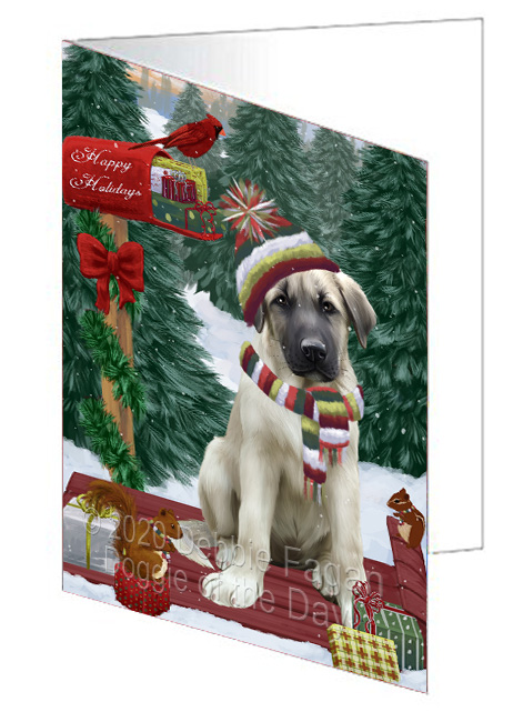 Christmas Woodland Sled Dog Cat Pet Photo Greeting Invitation Card Pack of 20 - Picture 29 of 159