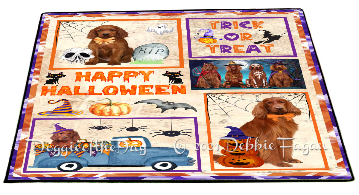 Irish Setter Dog Floor Mat Personalized Pet Door Mat Valentine Day NWT - Picture 40 of 49