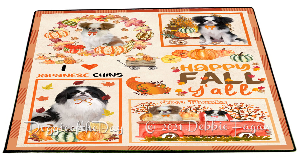 Japanese Chin Dog Floor Mat Personalized Anti-Slip Door Mat Indoor Outdoor NWT - Picture 21 of 38