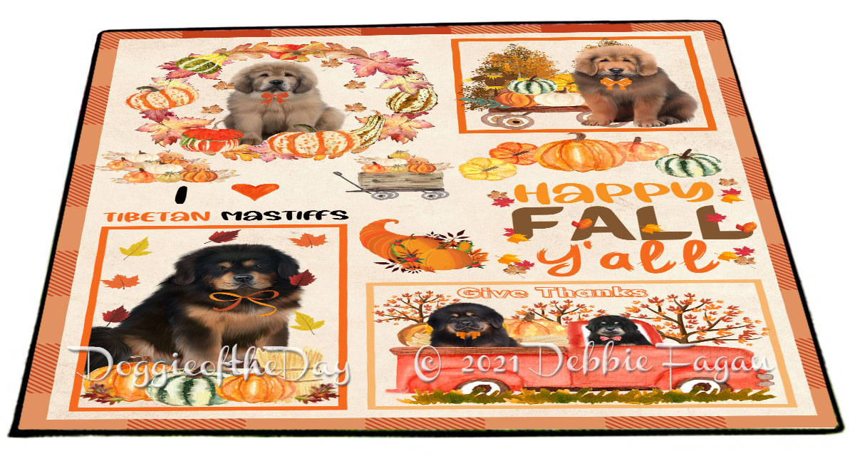 Tibetan Mastiff Dog Floor Mat Personalized Pet Door Mat Valentine Day NWT - Picture 29 of 37