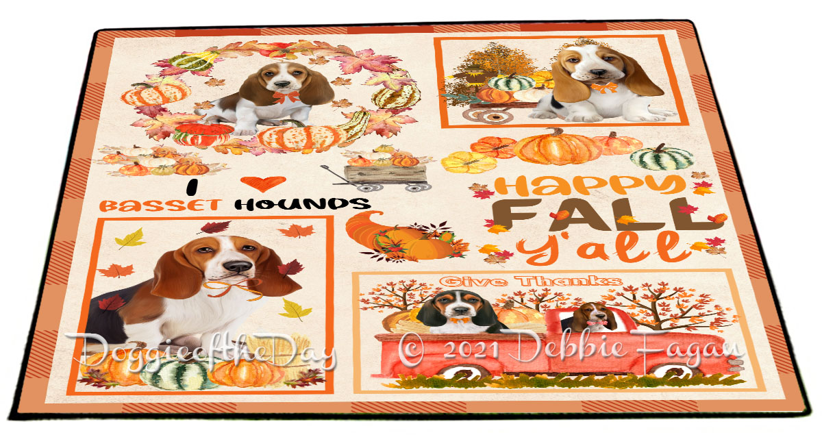 Basset Hound Dog Floor Mat Personalized Pet Door Mat Valentine Day NWT - Picture 37 of 44