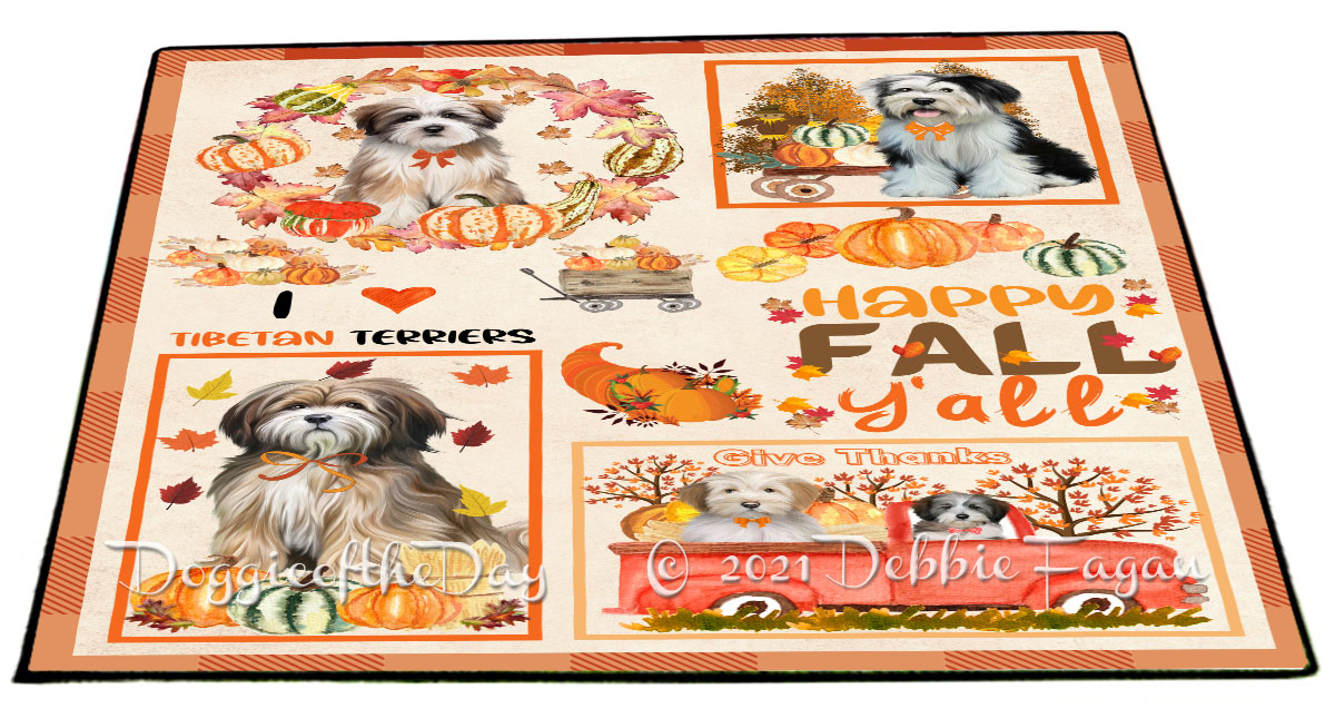 Tibetan Terrier Dog Floor Mat Personalized Anti-Slip Pet Door Mat Indoor NWT - Picture 23 of 52