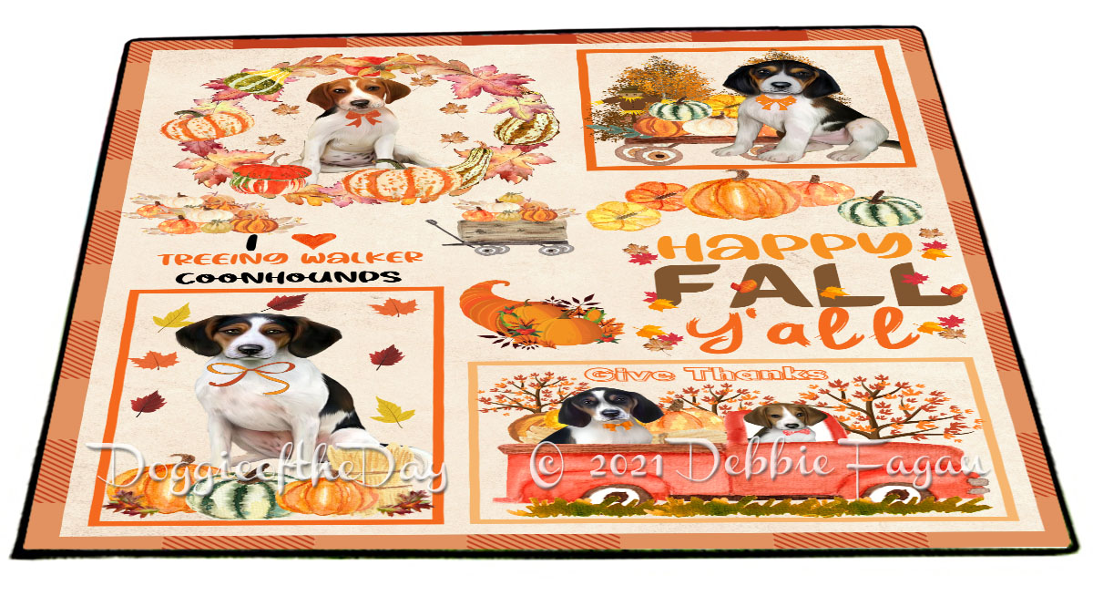 Treeing Walker Coonhound Dog Floor Mat Personalized Door Mat Valentine Day NWT - Picture 38 of 45