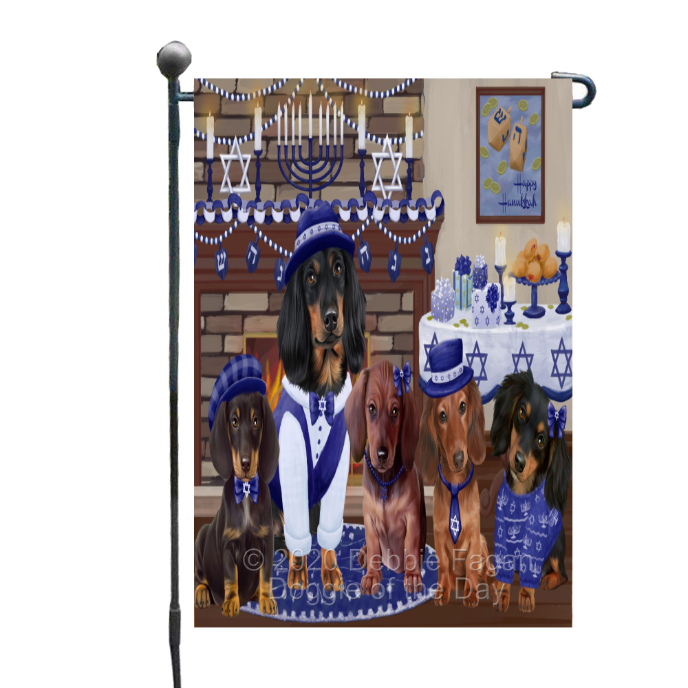 Dachshund Dog Garden Flag Personalized Double Sided 12.5"x18" Many Designs NWT - Picture 17 of 88
