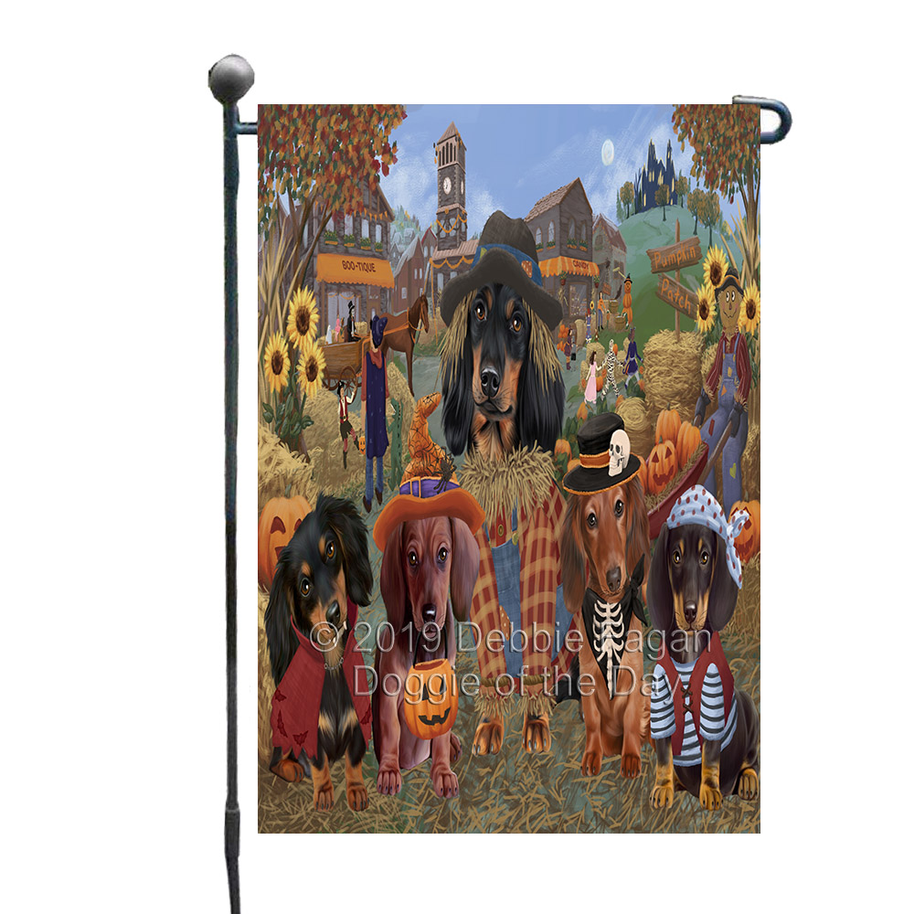 Dachshund Dog Garden Flag Personalized Double Sided 12.5"x18" Many Designs NWT - Picture 19 of 88
