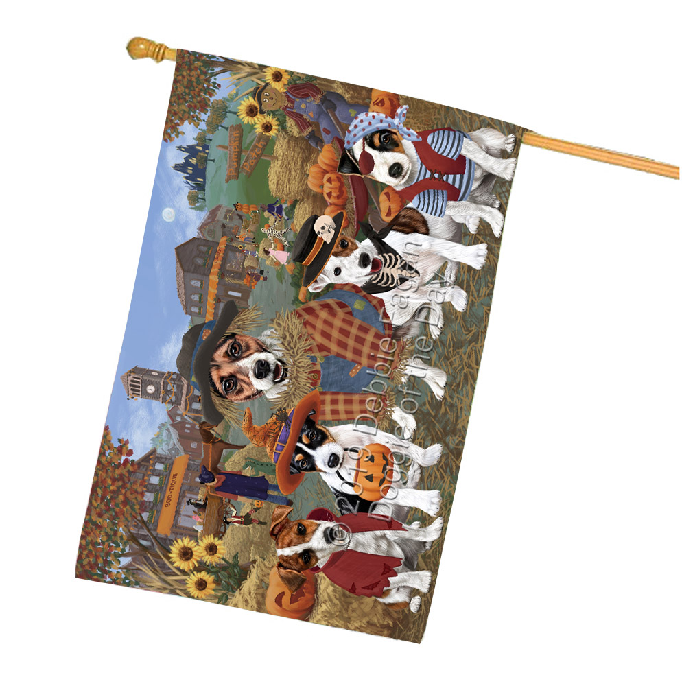 Jack Russell Dog House Flag Holiday Double Sided 28"x40" Many Designs NWT NEW - Picture 31 of 73