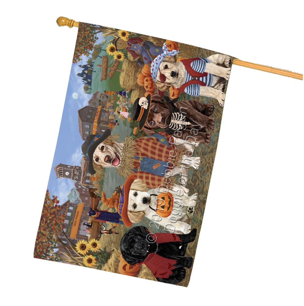Labrador Dog House Flag Holiday Double Sided 28"x40" Many Designs NWT NEW - Picture 39 of 92