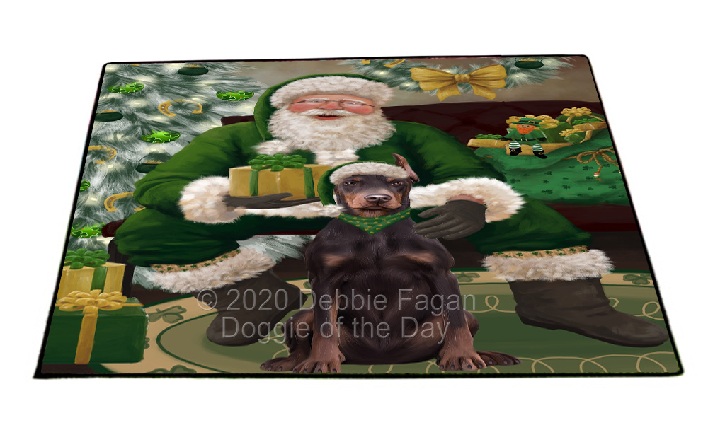Doberman Pinscher Dog Floor Mat Personalize Pet Door Mat Valentine Day NWT - Picture 25 of 52