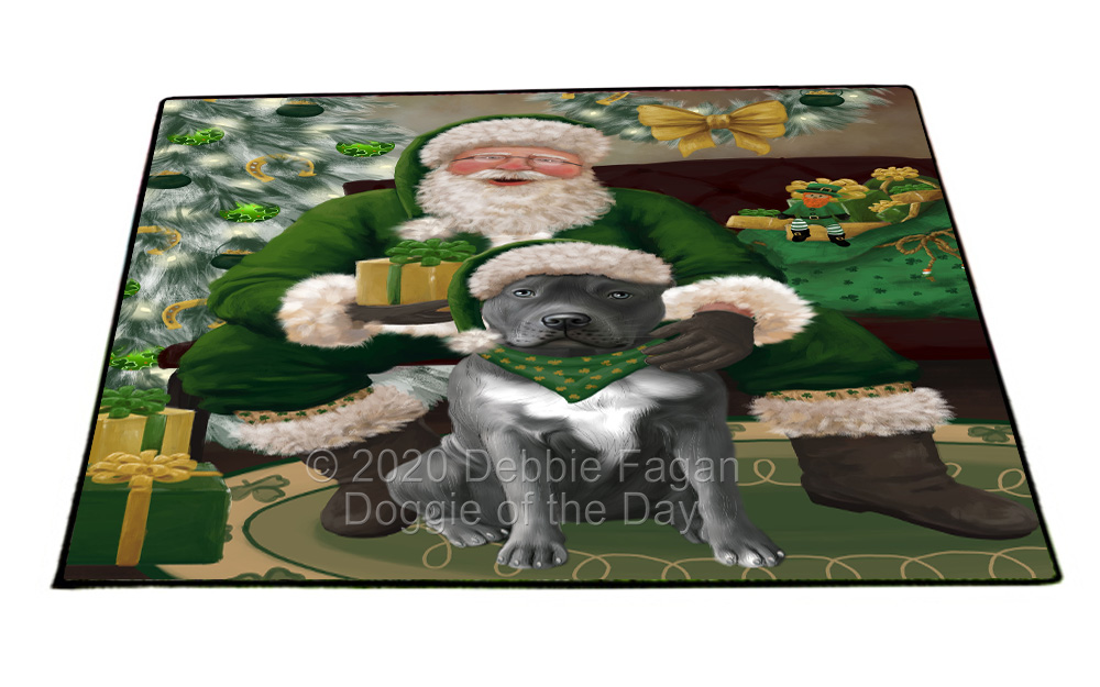 Pit Bull Dog Floor Mat Personalized Pet Door Mat Valentine Day NWT - Picture 30 of 36