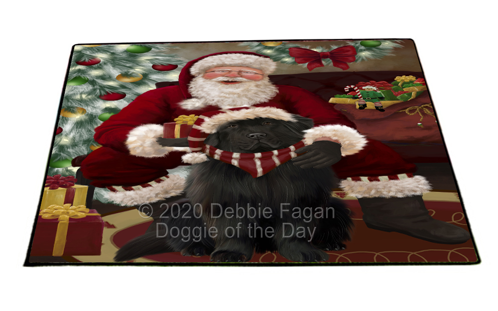 Newfoundland Dog Floor Mat Personalized Pet Door Mat Valentine Day NWT - Picture 22 of 31