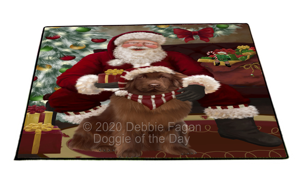 Newfoundland Dog Floor Mat Personalized Pet Door Mat Valentine Day NWT - Picture 23 of 31