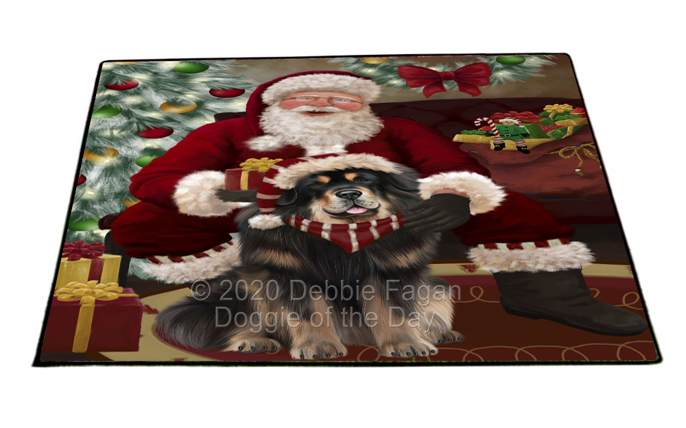 Tibetan Mastiff Dog Floor Mat Personalized Pet Door Mat Valentine Day NWT - Picture 20 of 37