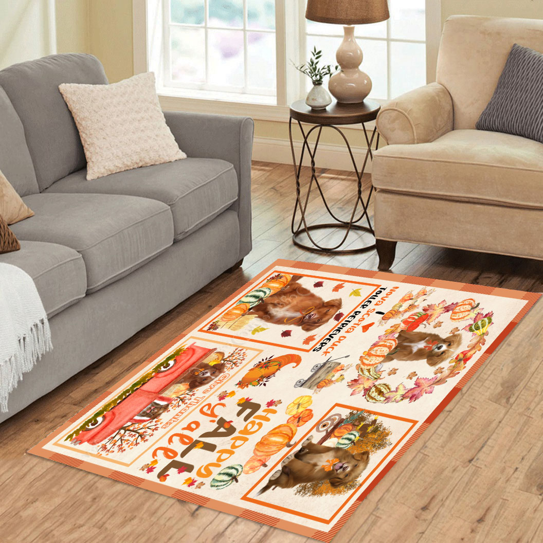 Nova Scotia Duck Tolling Retriever Dog Area Rug and Runner Personalized NWT NEW - 第 19/22 張圖片