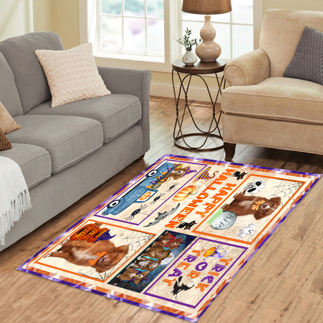 Nova Scotia Duck Tolling Retriever Dog Area Rug and Runner Personalized NWT NEW - 第 9/22 張圖片