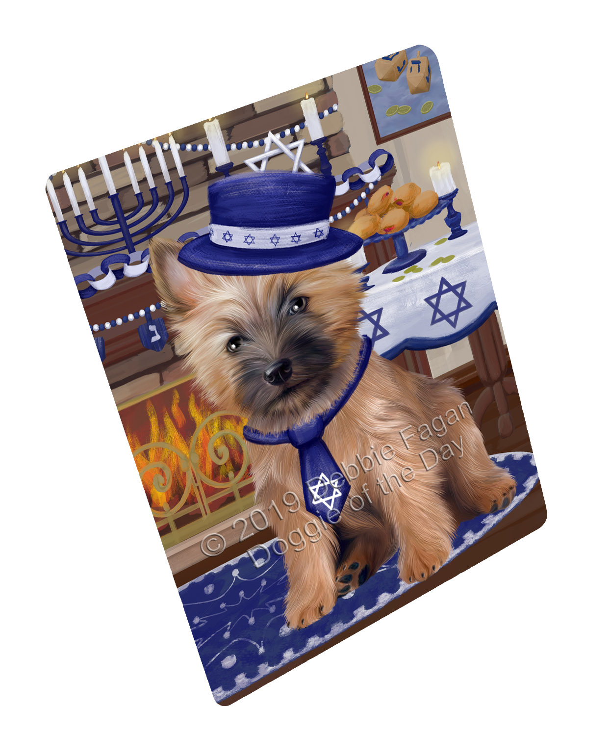Happy hanukkah dog toy